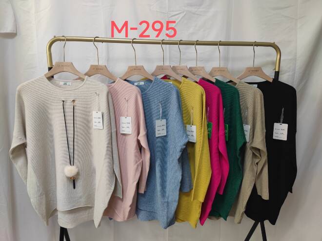 Sweter damskie M-295 Mix KOLOR  S/M-L/XL 1
