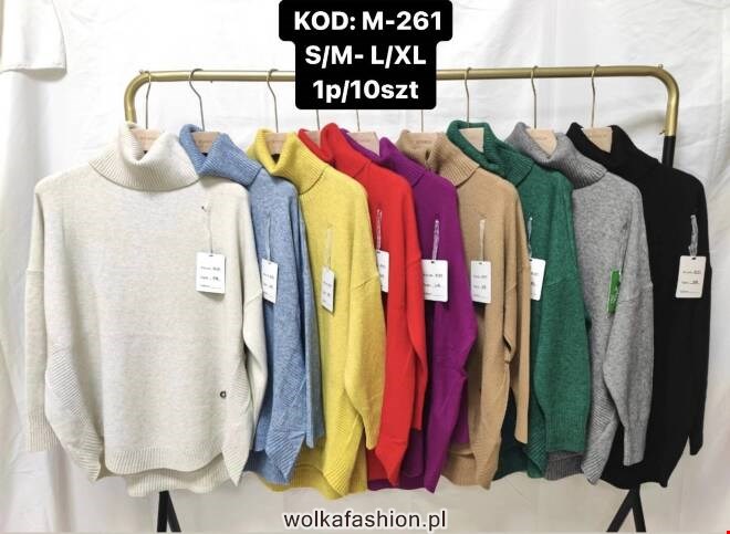 Sweter damskie M-261 Mix KOLOR  S/M-L/XL 1