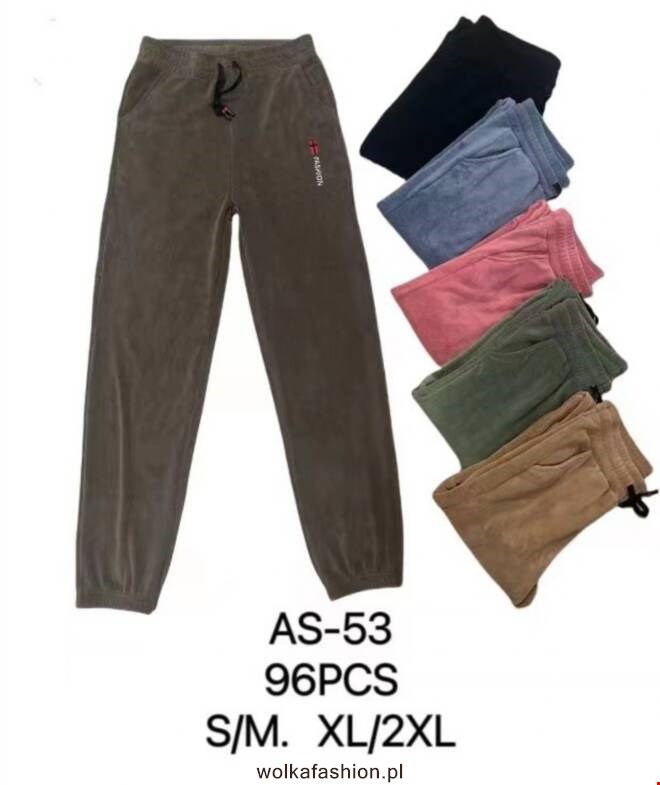 Spodnie damskie AS-53 Mix KOLOR  S-2XL