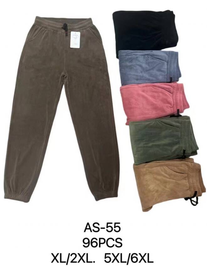 Spodnie damskie AS-55 Mix KOLOR  XL-6XL 1