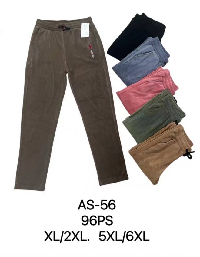 Spodnie damskie AS-56 Mix KOLOR  XL-6XL