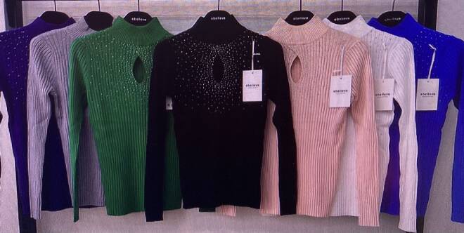 Sweter damskie 9259 Mix KOLOR  S-XL