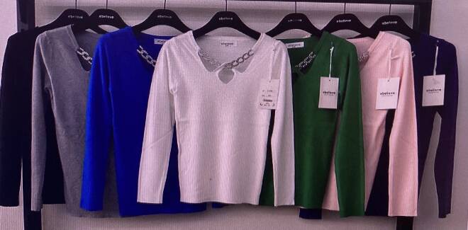 Sweter damskie 9262 Mix KOLOR  S-XL 1