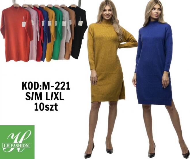 Sukienka damskie M-221 Mix KOLOR  S/M-L/XL