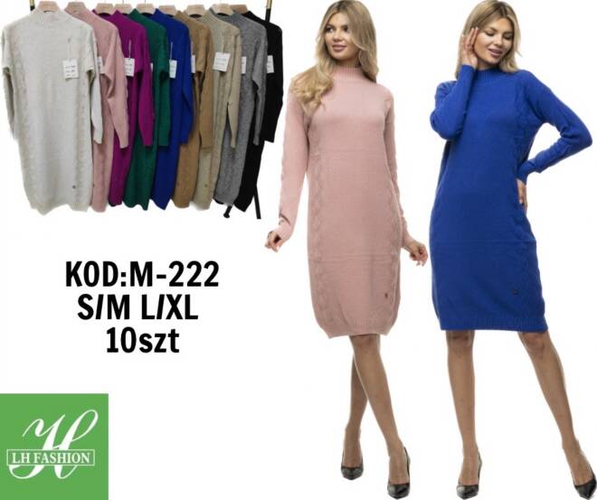 Sukienka damskie M-222 Mix KOLOR  S/M-L/XL 1