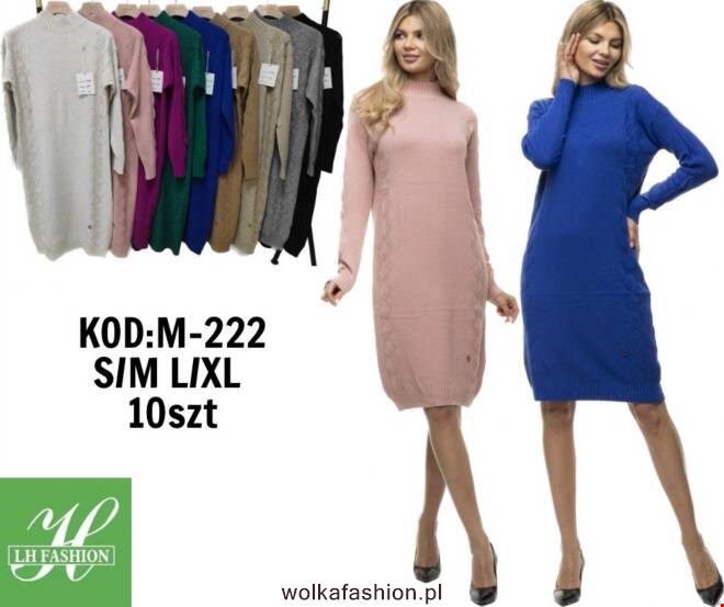Sukienka damskie M-222 Mix KOLOR  S/M-L/XL 1