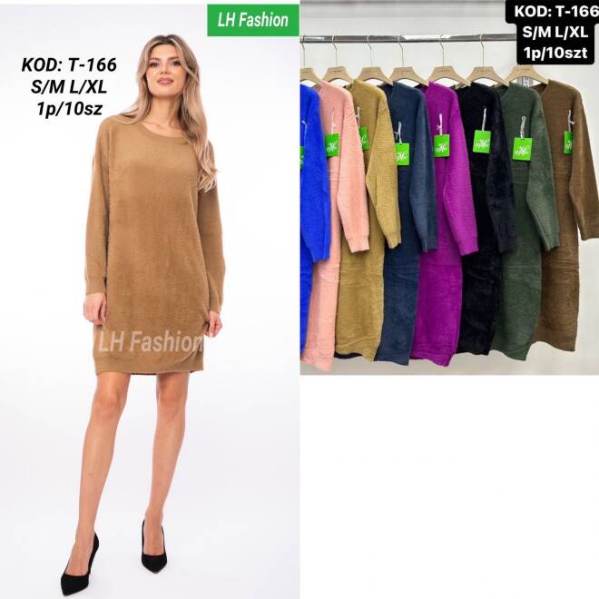 Sukienka damskie T-166 Mix KOLOR  S/M-L/XL 1