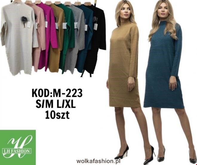 Sukienka damskie M-223 Mix KOLOR  S/M-L/XL
