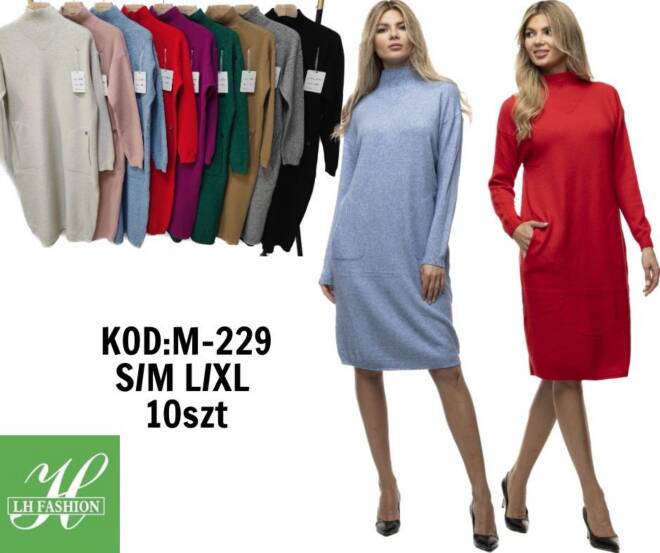 Sukienka damskie M-229 Mix KOLOR  S/M-L/XL