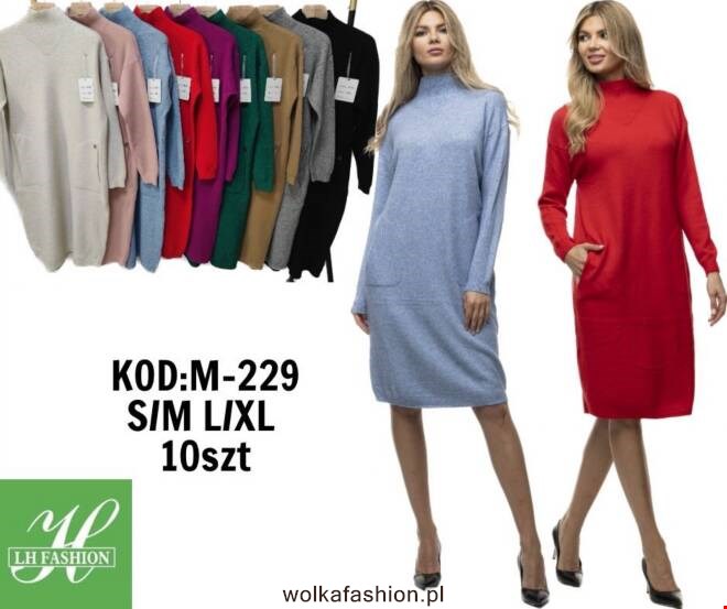 Sukienka damskie M-229 Mix KOLOR  S/M-L/XL
