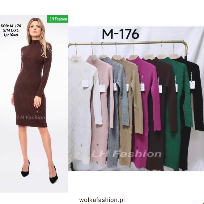 Sukienka damskie M-176 Mix KOLOR  S/M-L/XL