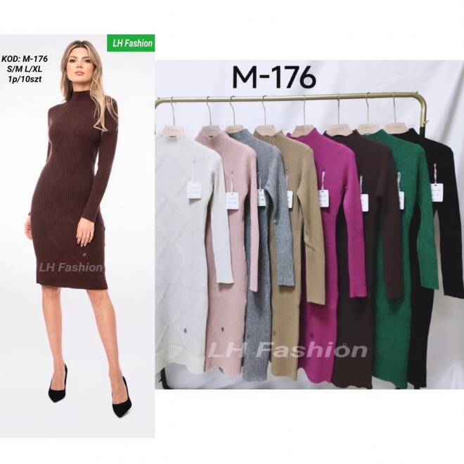 Sukienka damskie M-176 Mix KOLOR  S/M-L/XL 1