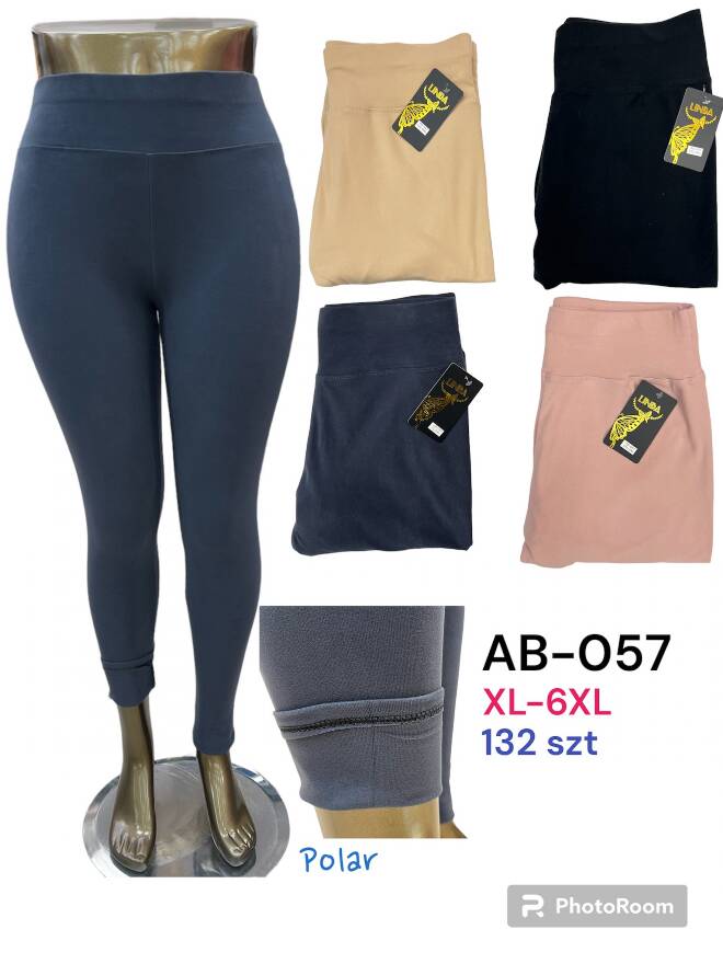 Leginsy damskie AB-057 Mix KOLOR  XL-6XL