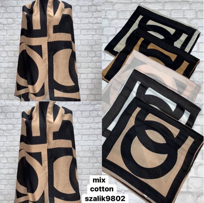 Szaliki damskie 9802 Mix KOLOR  Standard 1