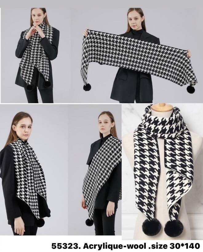 Szaliki damskie 55323 Mix KOLOR  Standard 1