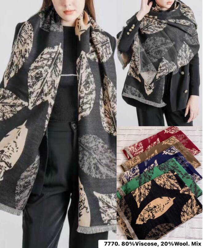 Szaliki damskie 7770 Mix KOLOR  Standard 1