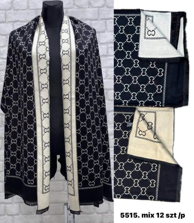 Szaliki damskie 5515 Mix KOLOR  Standard 1