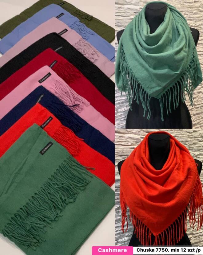 Chustka damskie 7750 Mix KOLOR  Standard