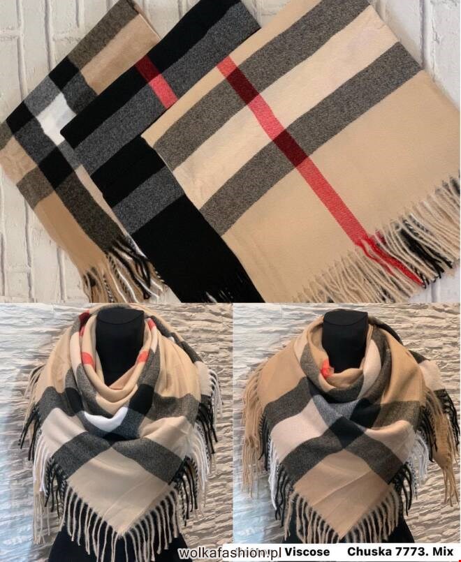 Chustka damskie 7773 Mix KOLOR  Standard