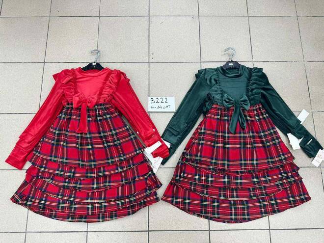 Sukienka dziewczęce 9488 1 kolor  4-14 1