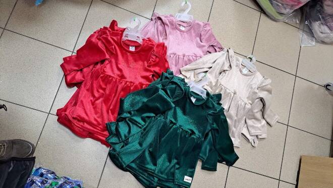 Sukienka dziewczęce 9497 1 kolor  86-110