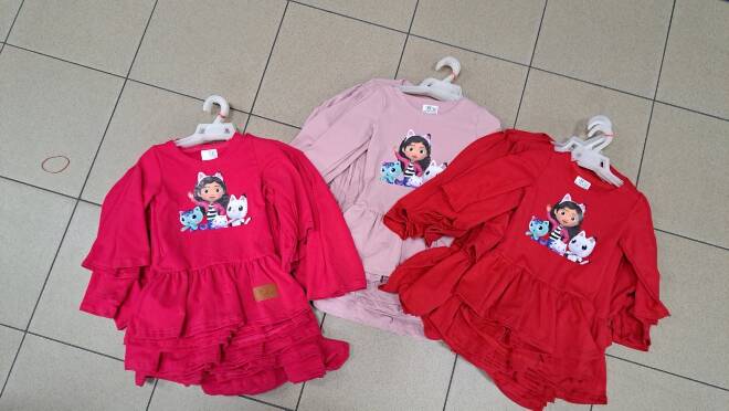 Sukienka dziewczęce 9498 1 kolor  86-122 1