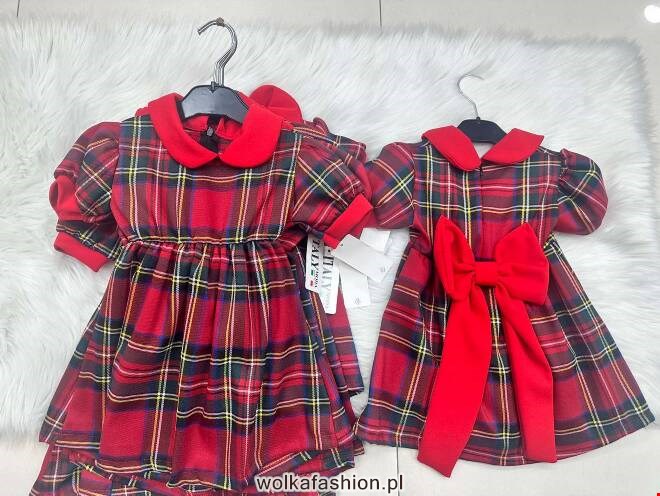 Sukienka dziewczęce 9503 1 kolor  1-6