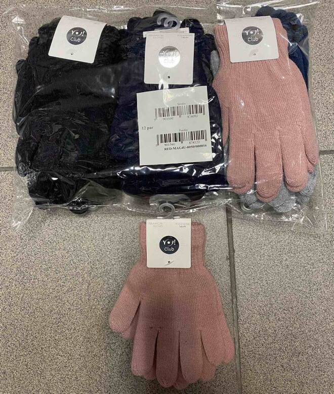 Rękawiczki damskie 9642 Mix KOLOR  Standard