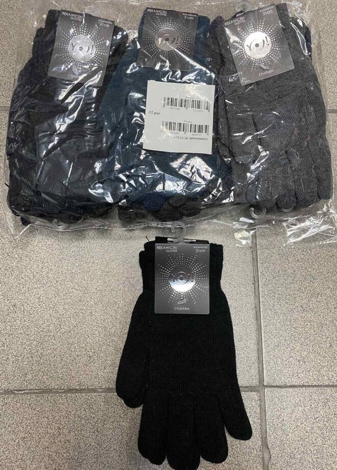 Rękawiczki damskie 9644 Mix KOLOR  Standard