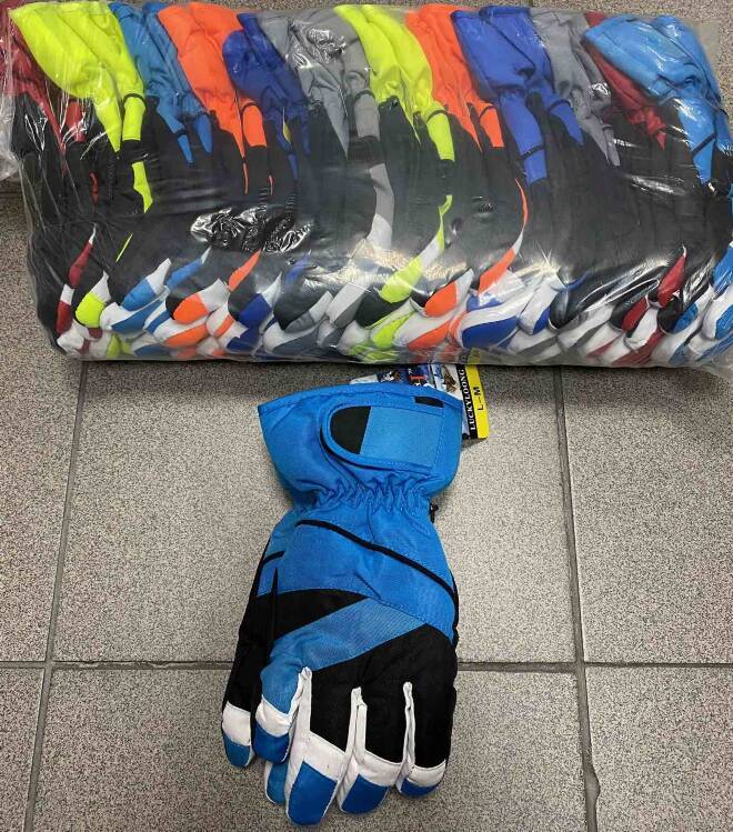 Rękawiczki narciarskie dziecięce 9648 Mix KOLOR  Standard 1