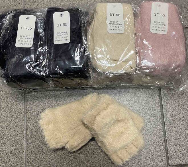 Rękawiczki damskie 9650 Mix KOLOR  Standard