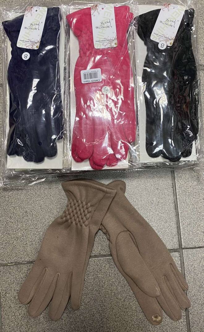 Rękawiczki damskie 9651 Mix KOLOR  Standard 1