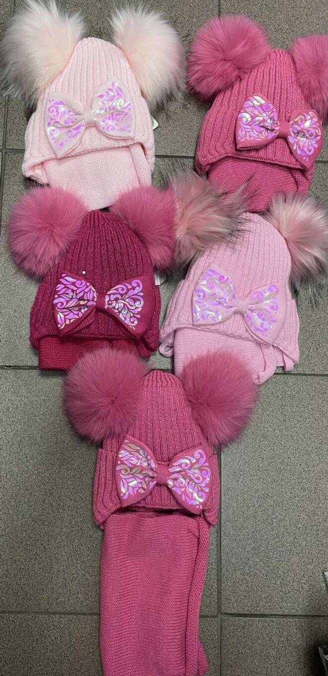 Komplet dziewczęcy 9654 Mix KOLOR  Standard