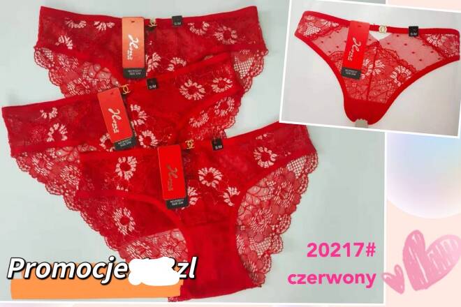 Majtki damskie 20217 1 kolor  S/M-L/XL 1