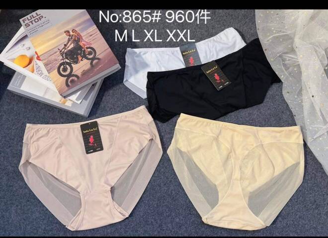 Majtki damskie 865 1 kolor  M-2XL 1