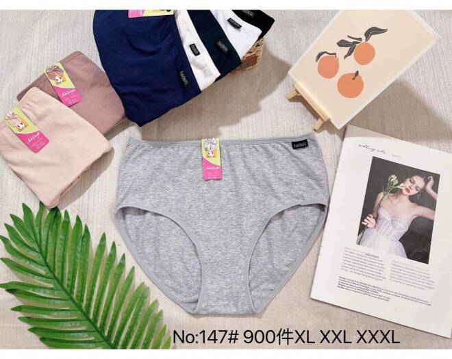 Majtki damskie 147 Mix KOLOR  XL-3XL