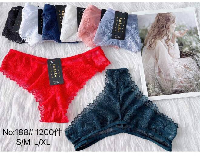 Majtki damskie 188 Mix KOLOR  S/M-L/XL 1