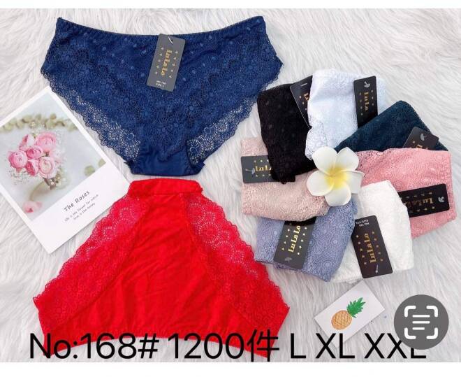 Majtki damskie 168 Mix KOLOR  L-2XL 1