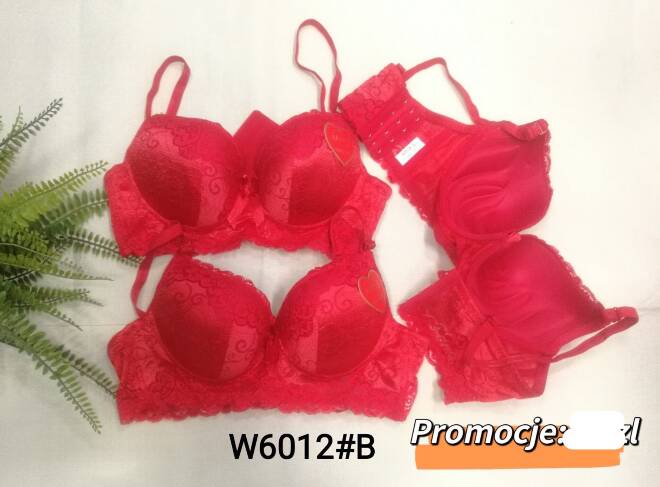 Biustonosze damskie W6012 1 kolor  B 1
