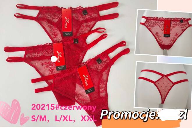 Stringi damskie 20215 1 kolor  S-2XL