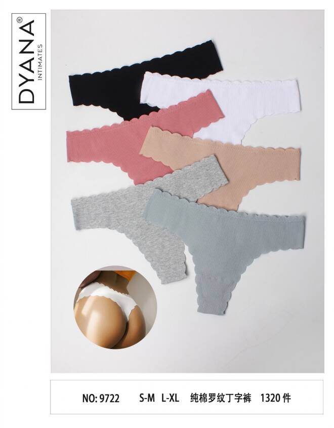 Majtki damskie 9722 Mix KOLOR  S/M-L/XL