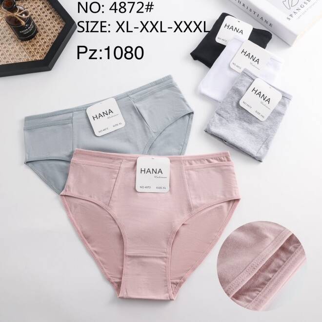 Majtki damskie 4872 Mix KOLOR  XL-3XL 1