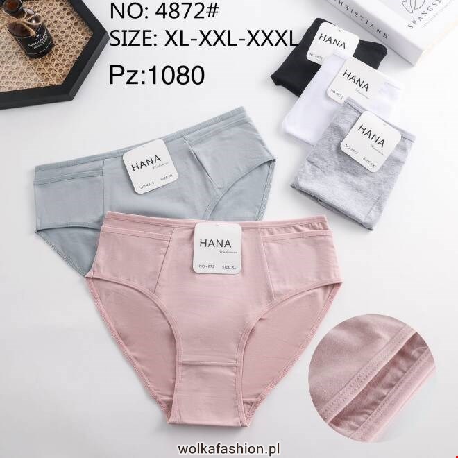Majtki damskie 4872 Mix KOLOR  XL-3XL