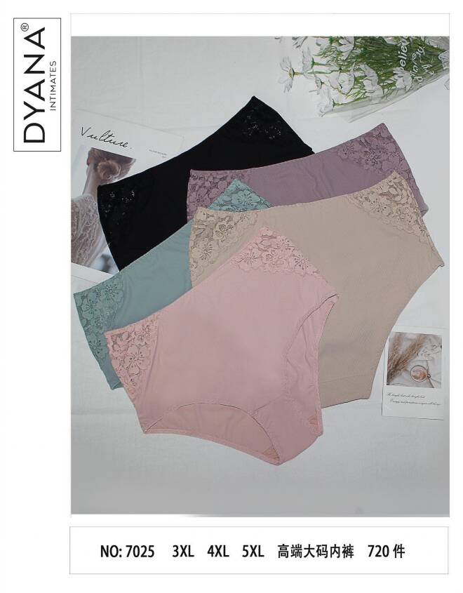 Majtki damskie 7025 Mix KOLOR  3XL-5XL 1