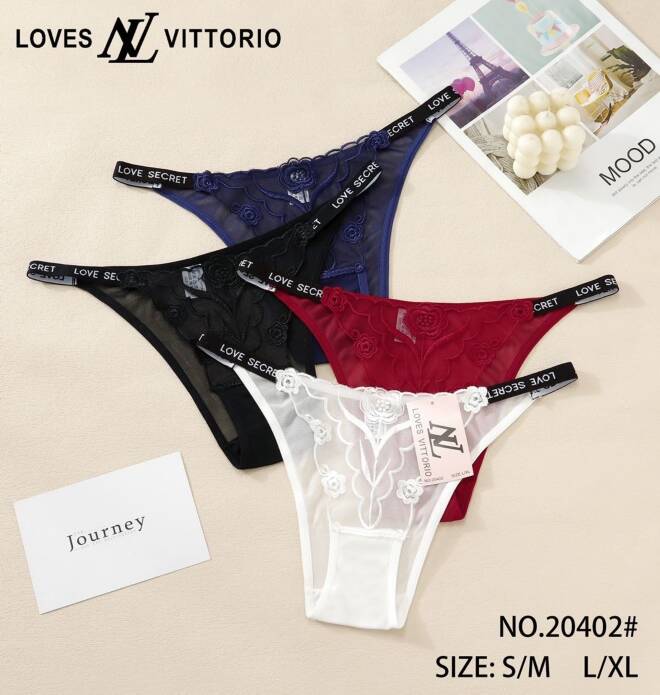 Majtki damskie 20402 Mix KOLOR  S/M-L/XL