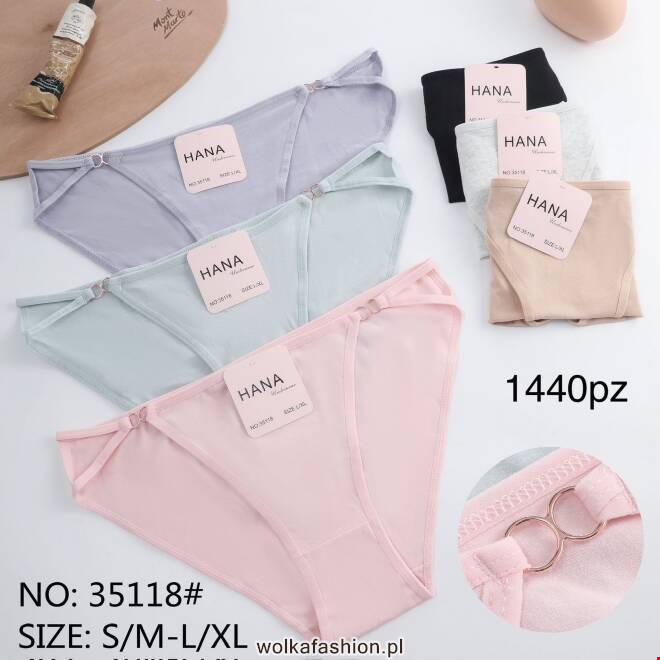 Majtki damskie 35118 Mix KOLOR  S/M-L/XL