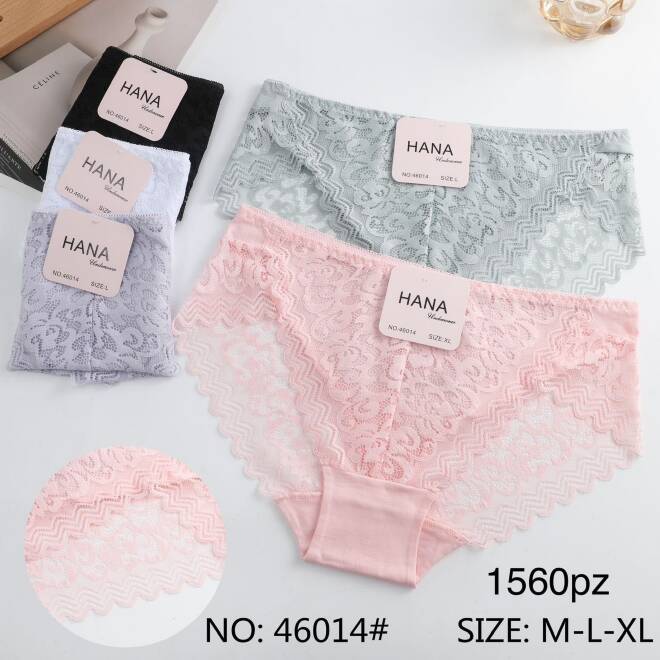Majtki damskie 46014 Mix KOLOR  M-XL