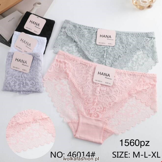 Majtki damskie 46014 Mix KOLOR  M-XL