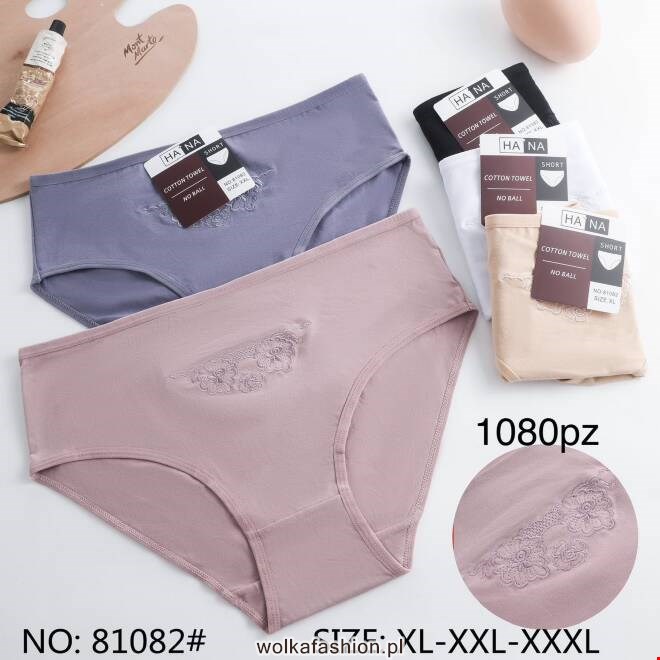 Majtki damskie 81082 Mix KOLOR  XL-3XL