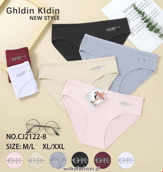 Majtki damskie CJ2122-8 Mix KOLOR  M-2XL